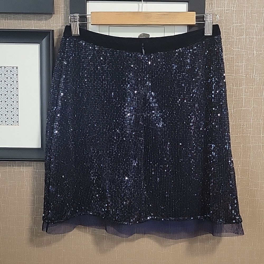 Free People Wild Child Sequin Mini Skirt - Picture 4 of 11